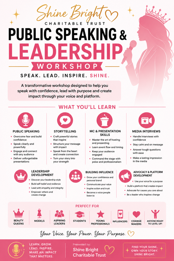 Public Speaking & Leadership Workshop