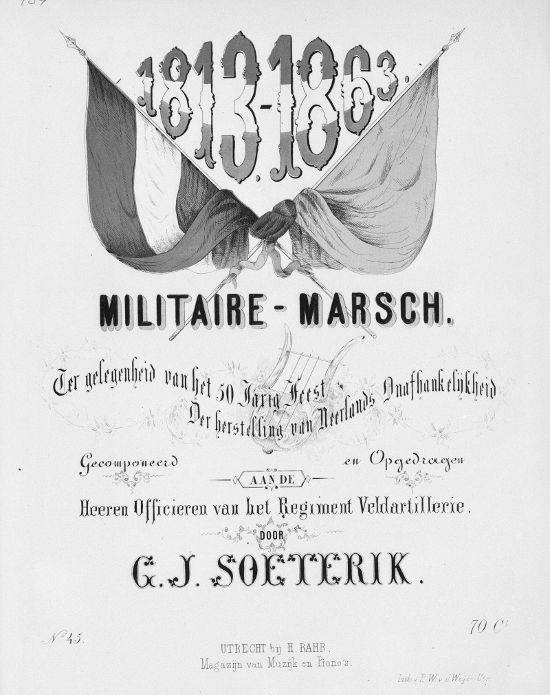 Soeterik: Militaire Marsch, Veldartillerie, militaire muziek
