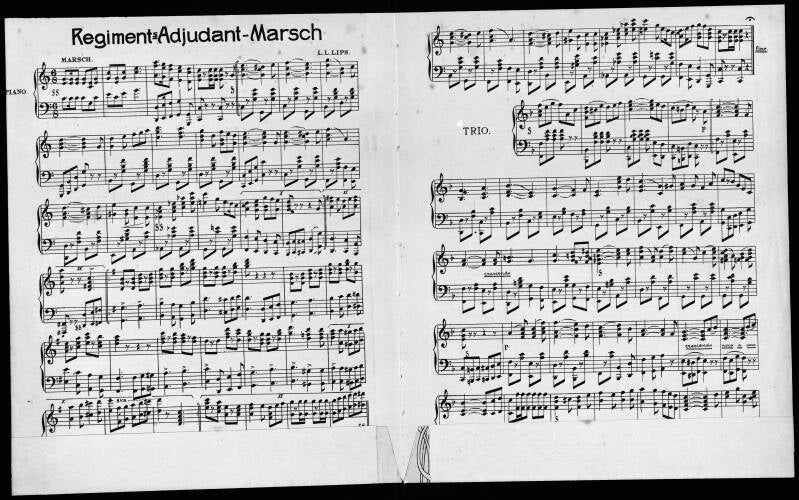 Lips: Regiments Adjudant mars, Koninklijke Landmacht