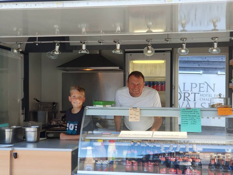 Öffentliches Steet Food Festival in Faschina mit dem Food Truck 2023