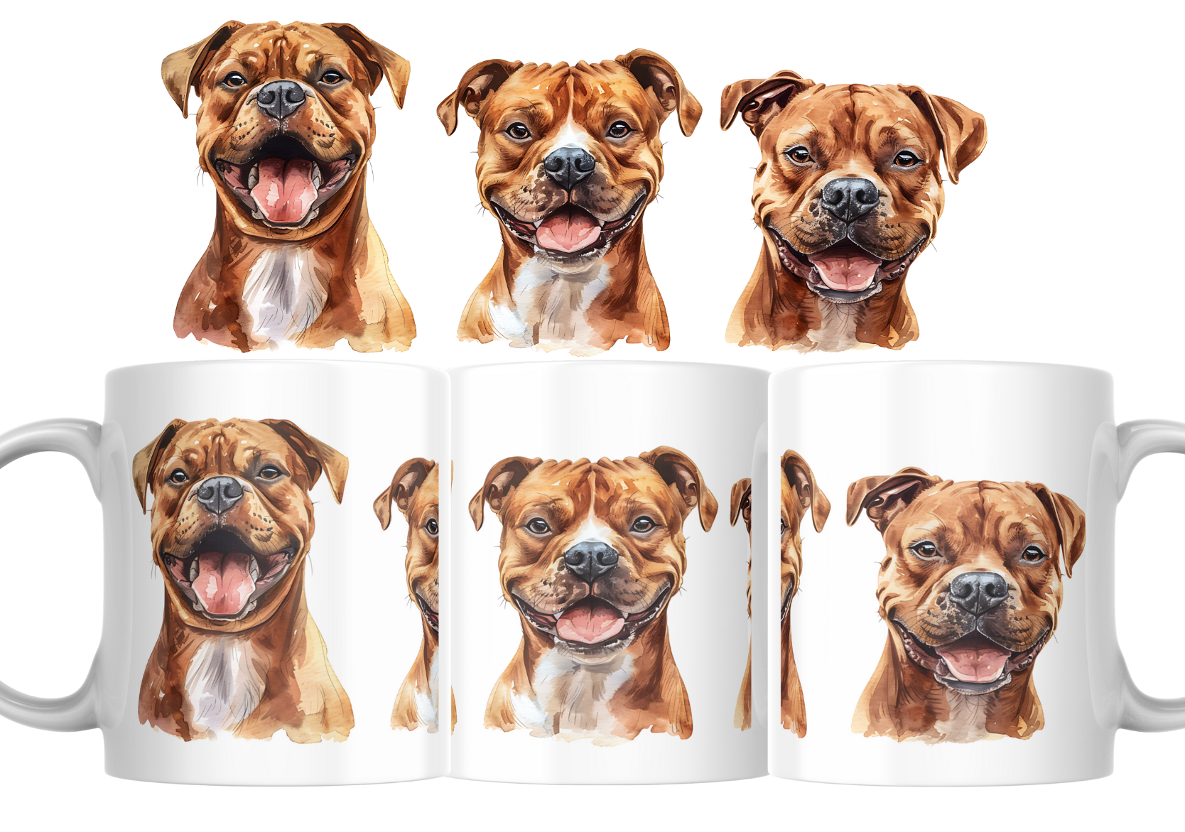 Mok - Staffordshire Bull Terrier (Bruin)