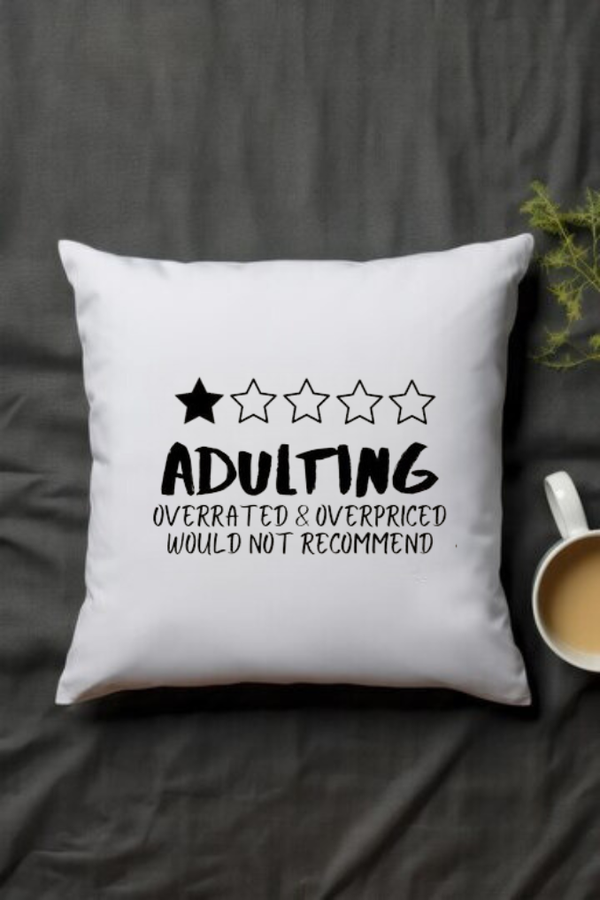 Kussenhoes - Adulting
