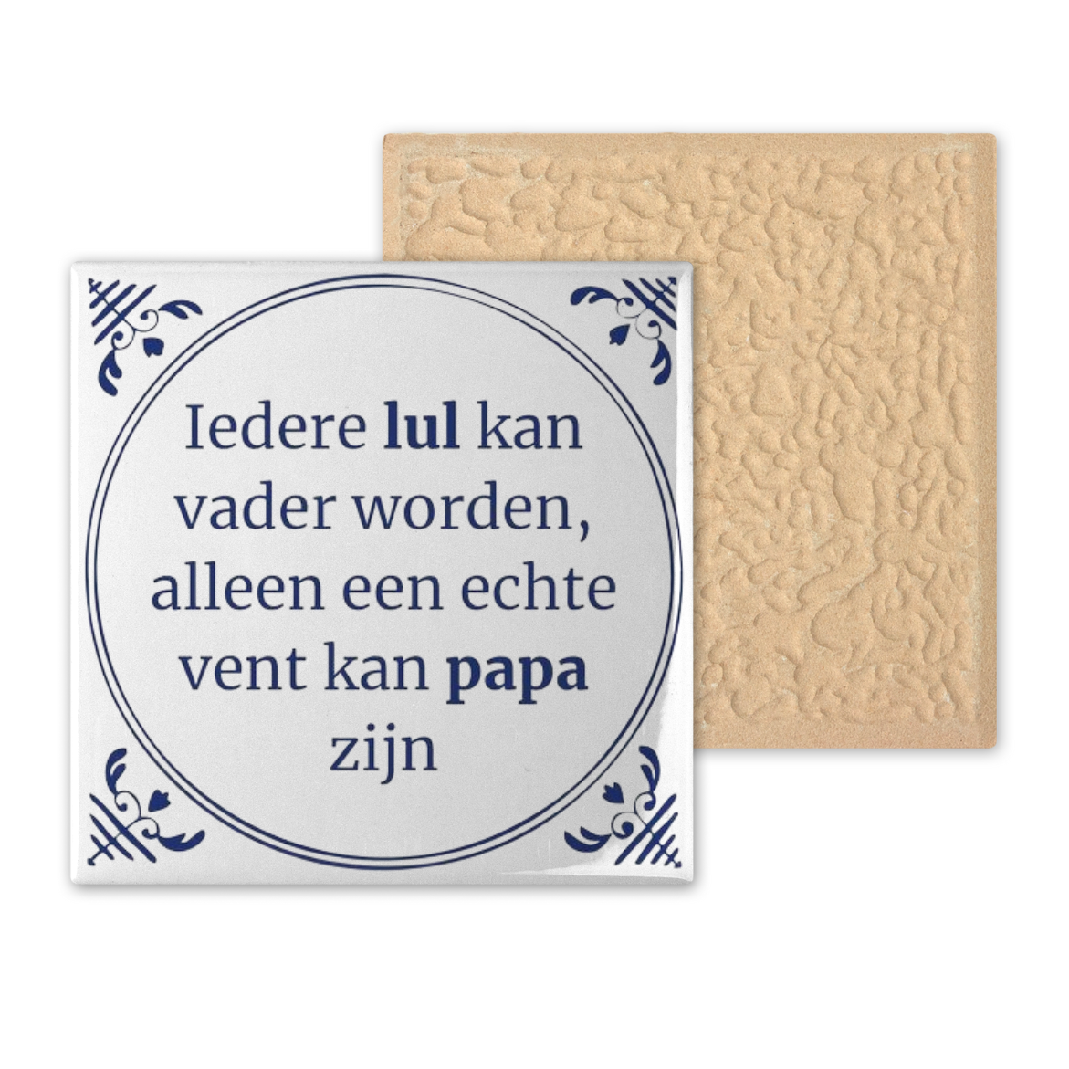 Tegel klein - Iedere lul kan vader worden