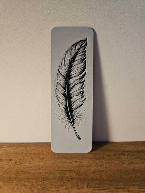 Boekenlegger 3D print - Veer