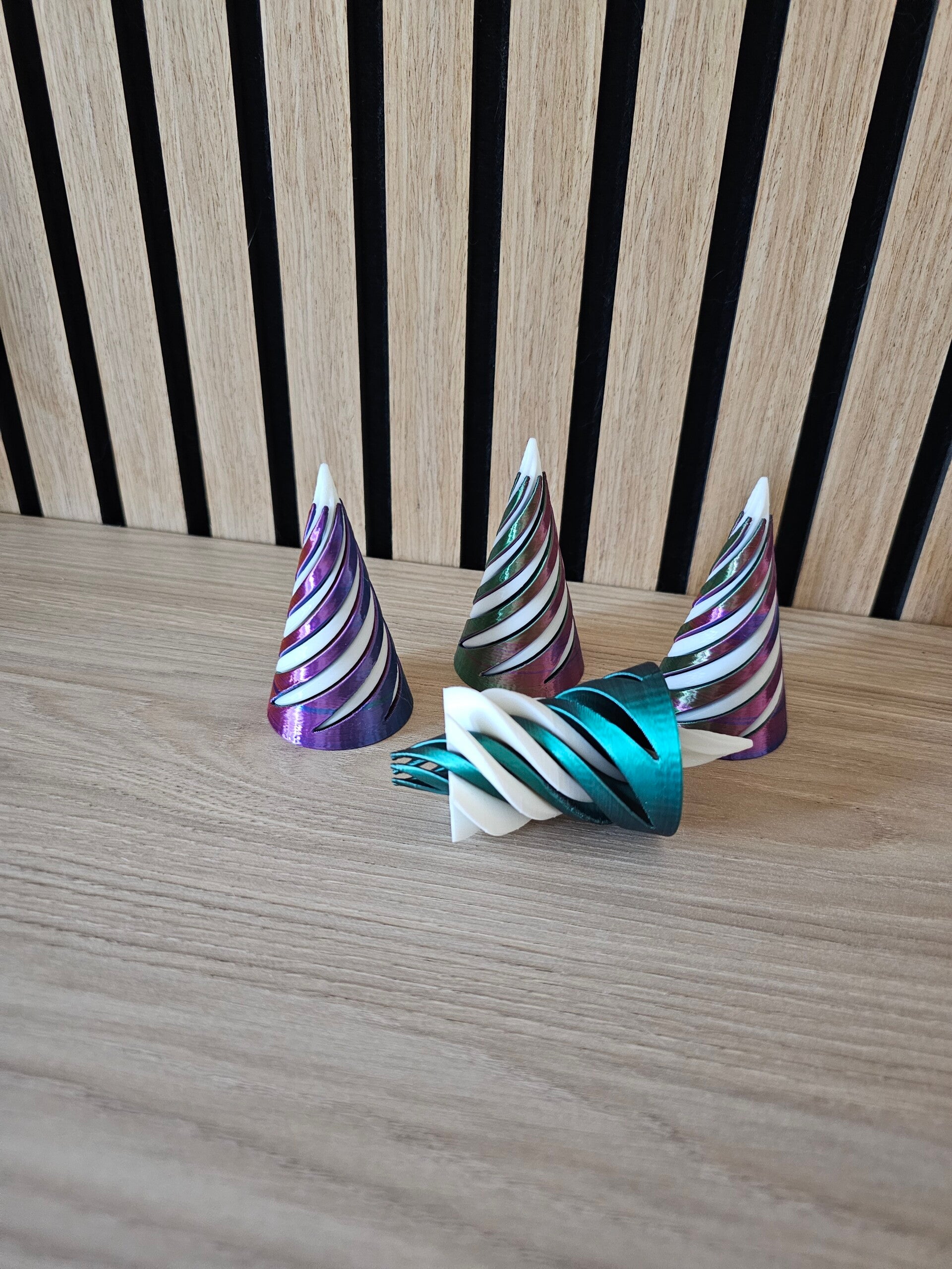 3D prints - Fidget Cones