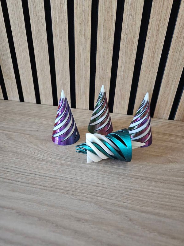 3D prints - Fidget Cones