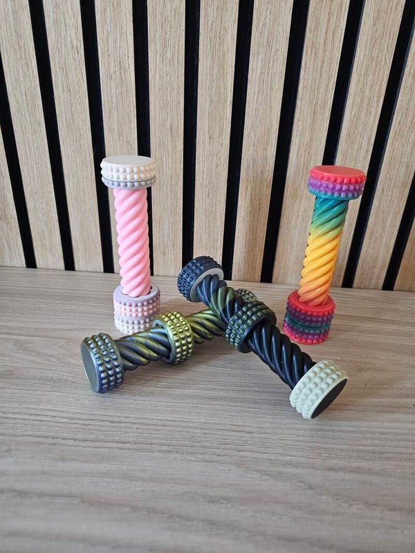 3D prints  - Fidget tower