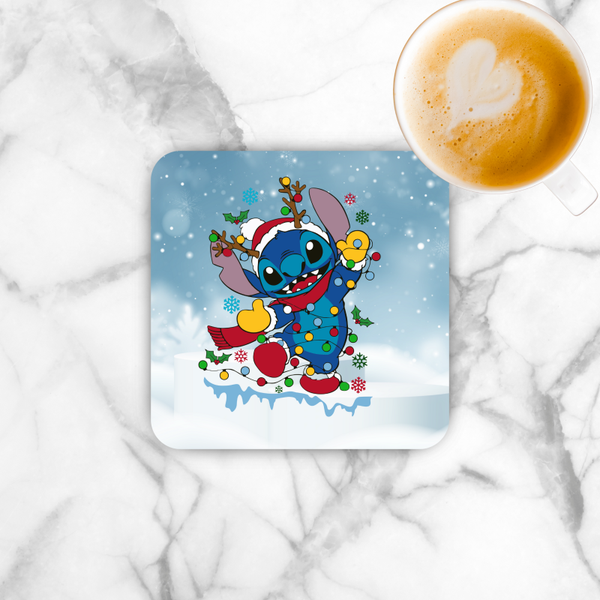 Onderzetter - Stitch Kerst