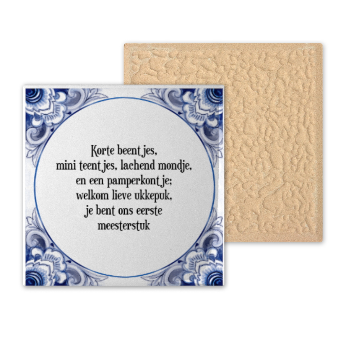 Tegel klein - Korte beentjes, mini teentjes