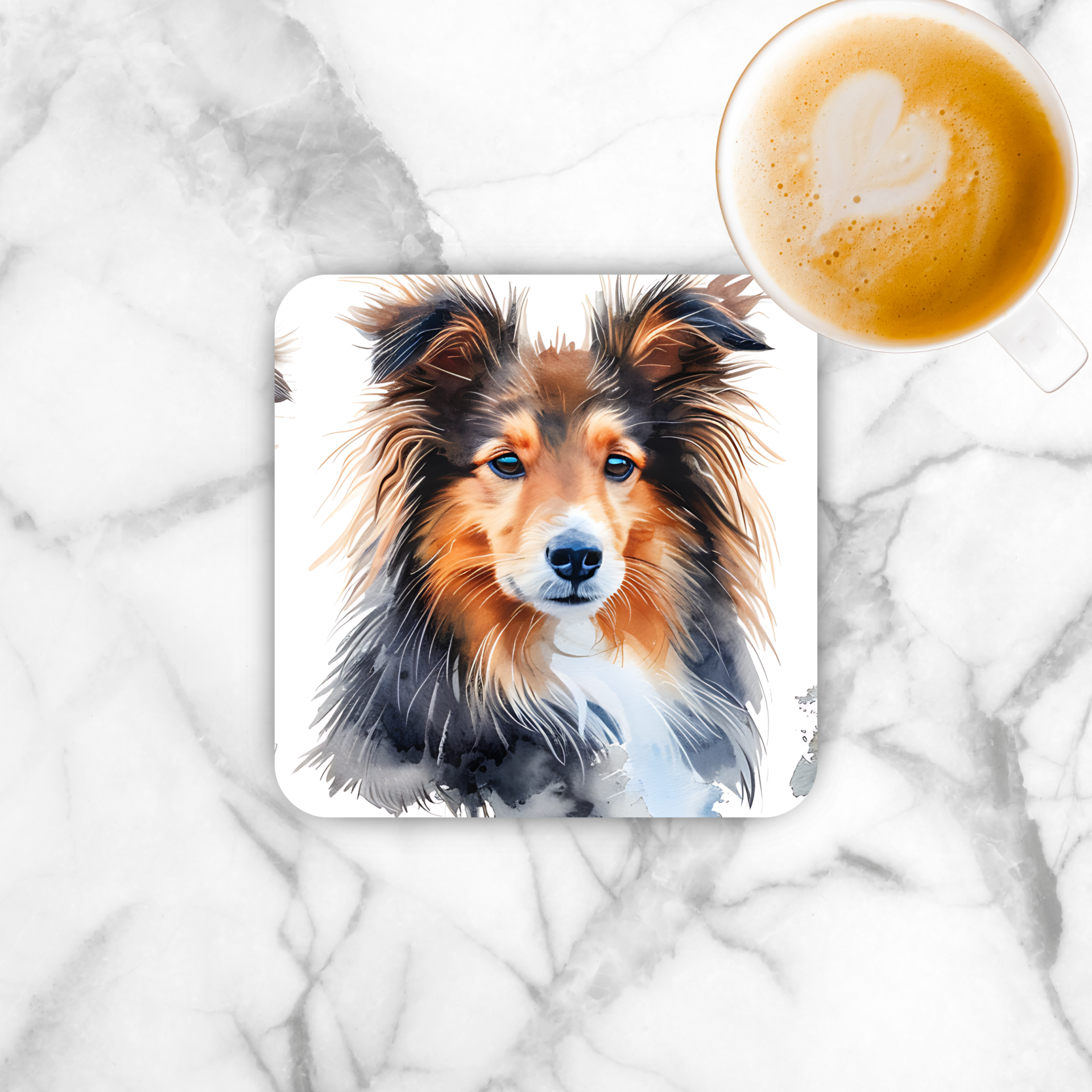 Onderzetter - Collie