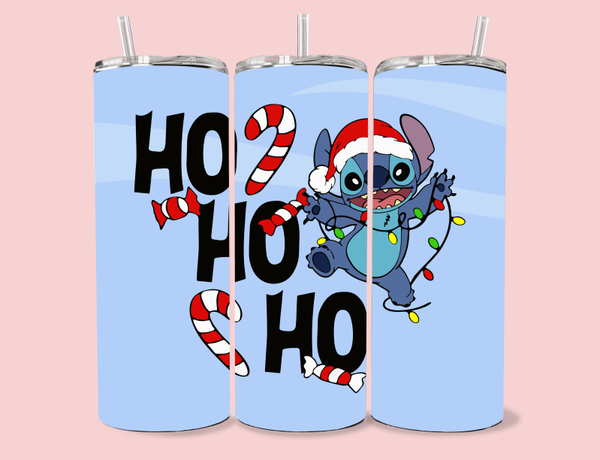 Tumbler - Stitch HoHoHo