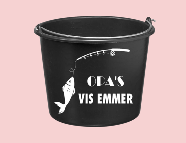 Cadeau emmer - Opa's vis emmer