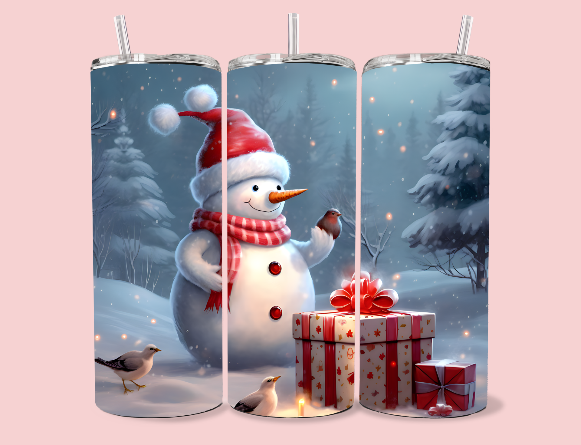 Tumbler - Sneeuwpop Cadeau