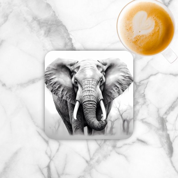 Onderzetter - Olifant