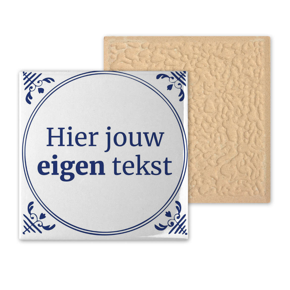 Tegel klein - Eigen tekst( Gepersonaliseerd)