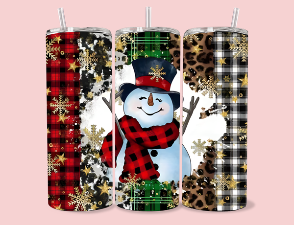 Tumbler - Happy Snowman