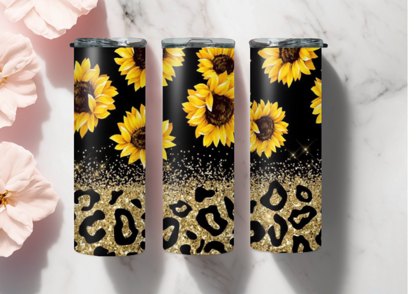 Tumbler - Sunflower & Panter