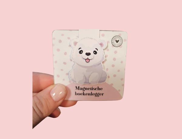 Magnetische boekenlegger - IJsbeer