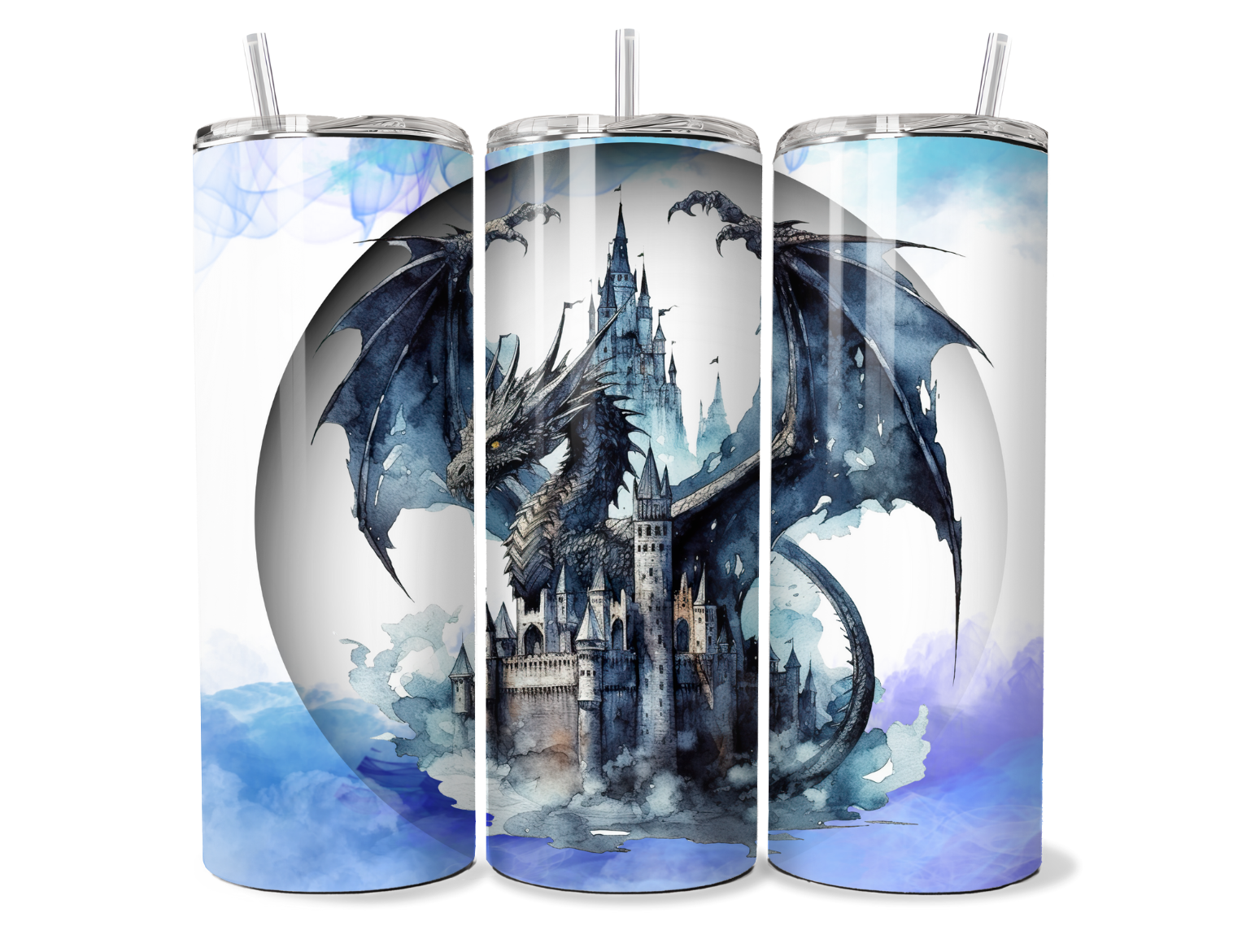 Tumbler - Dragon & City