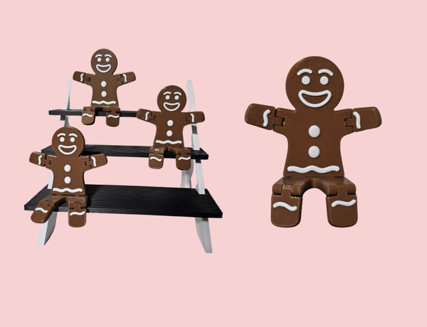 3D Prints - Gingerbread man