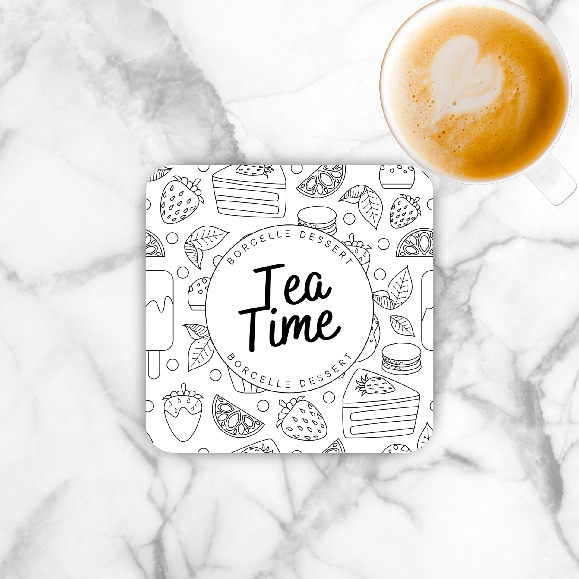 Onderzetter - Tea time