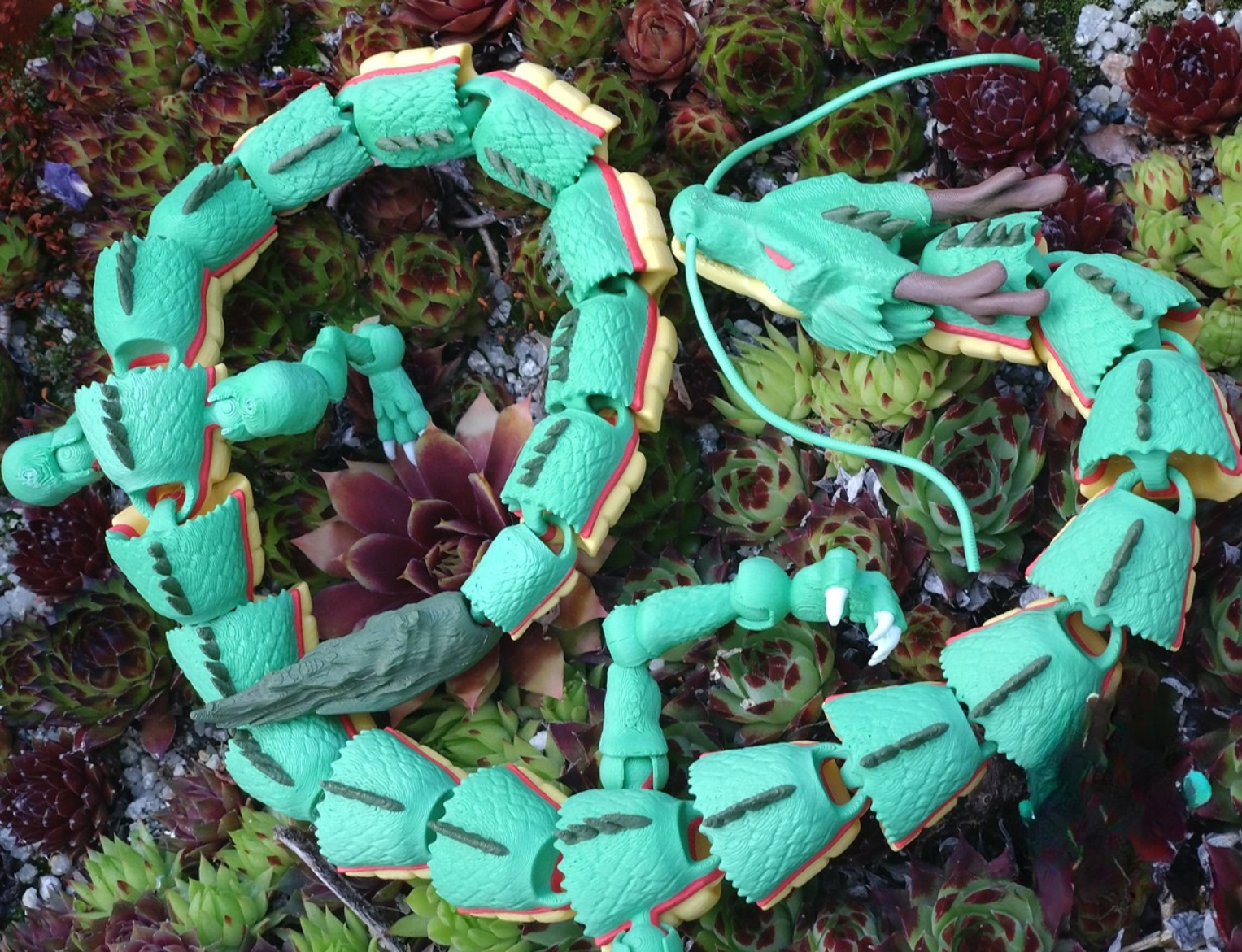 3D print - Dragon Ball Z Shenron Articulared