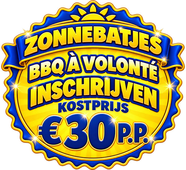Zonnebatjes BBQ a Volonté