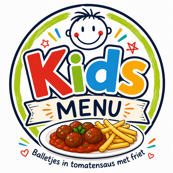 Balletjes in tomatensaus voor de Kids  met Frietjes en leuke verrassing