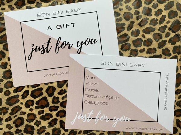 Bon Bini Baby cadeaubon
