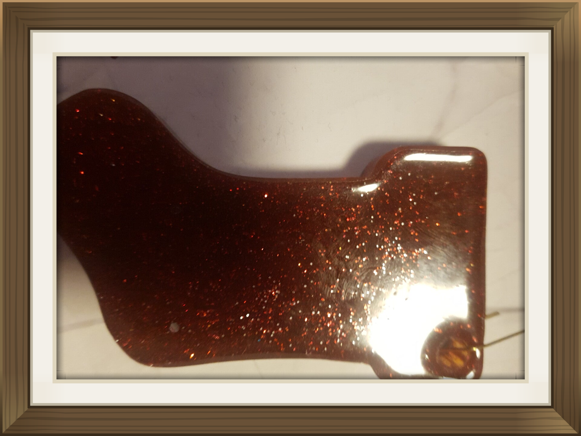 Boules de noël botte