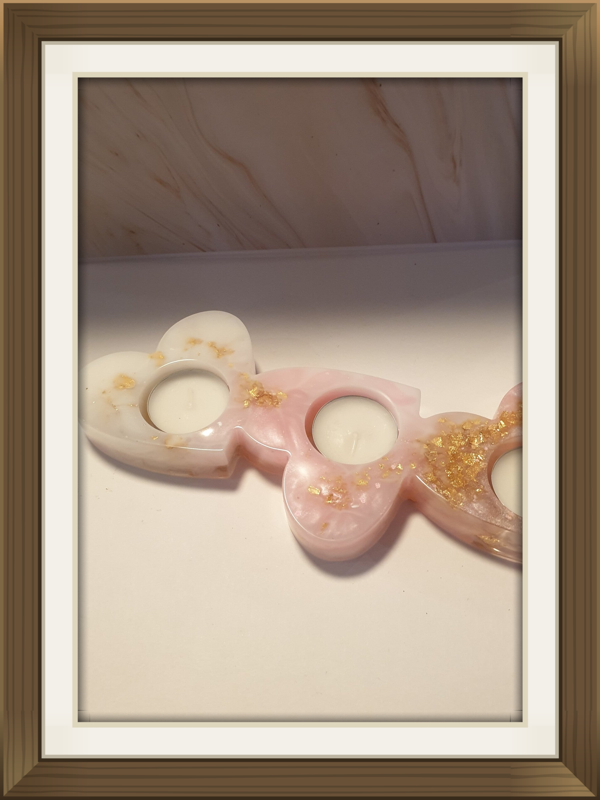 Bougeoir trois coeur