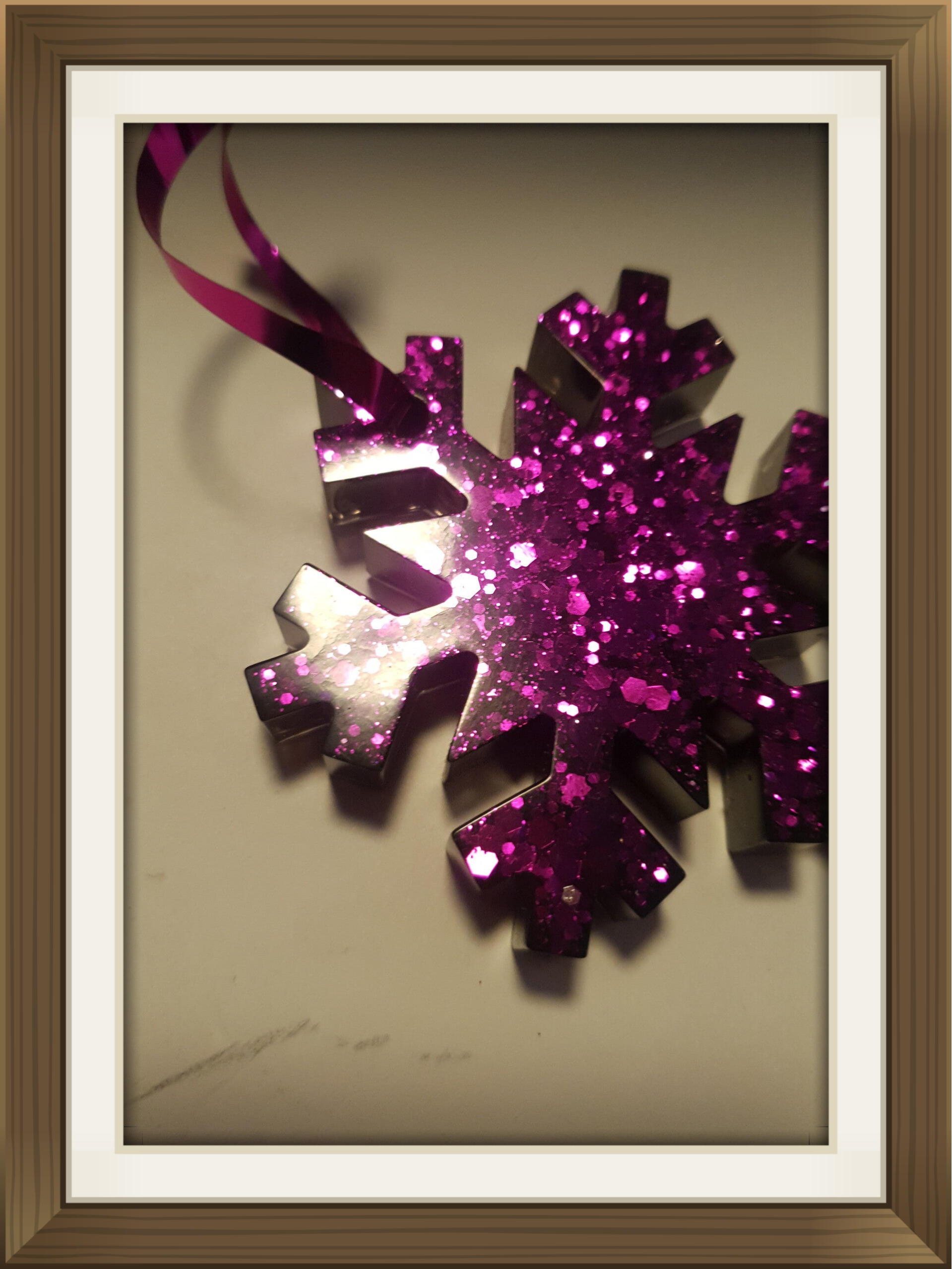 Boules de noël gros flocon