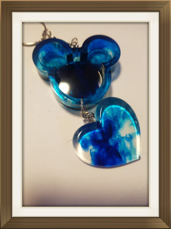 Porte cléfs tête mickey