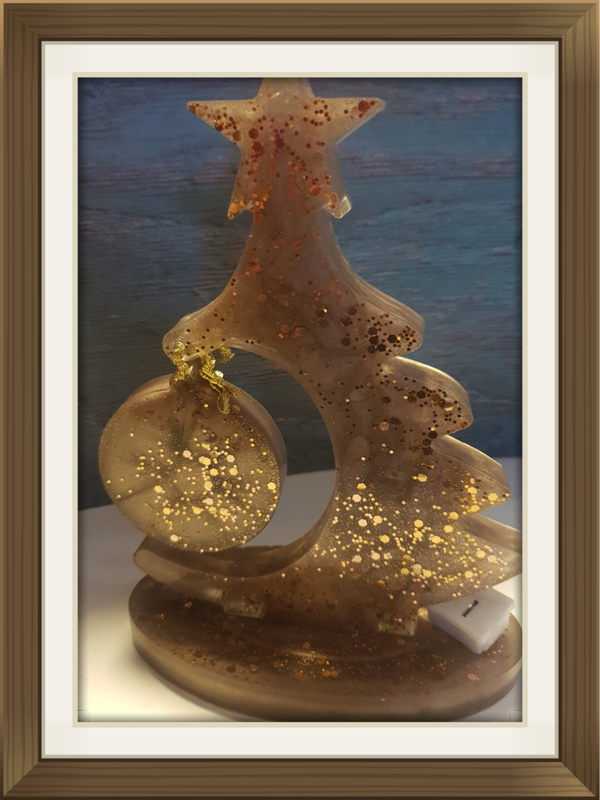 Petit sapin avec lumière