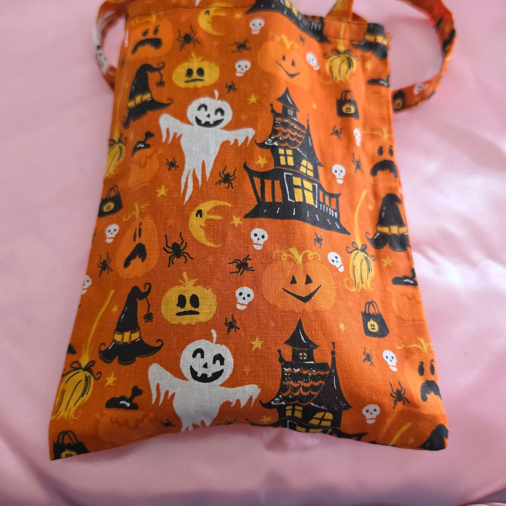 Tote bag halloween maison fantôme
