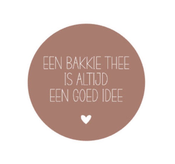 Een bakkie thee