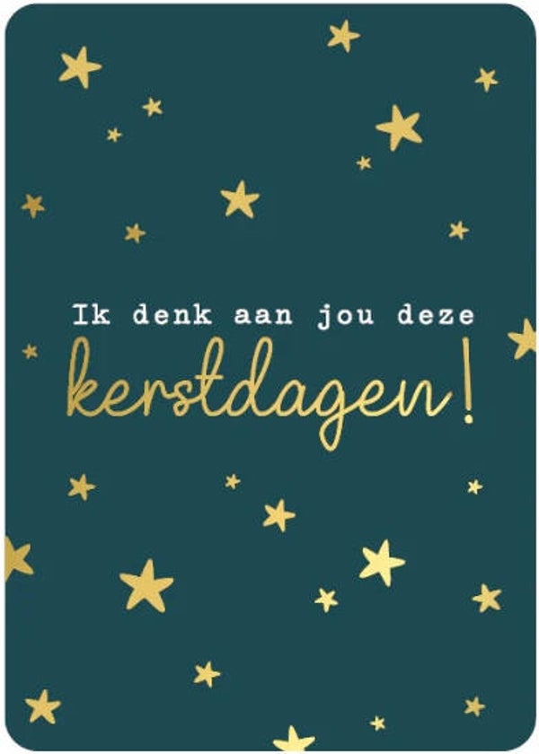 Ik denk aan jou deze kerstdagen