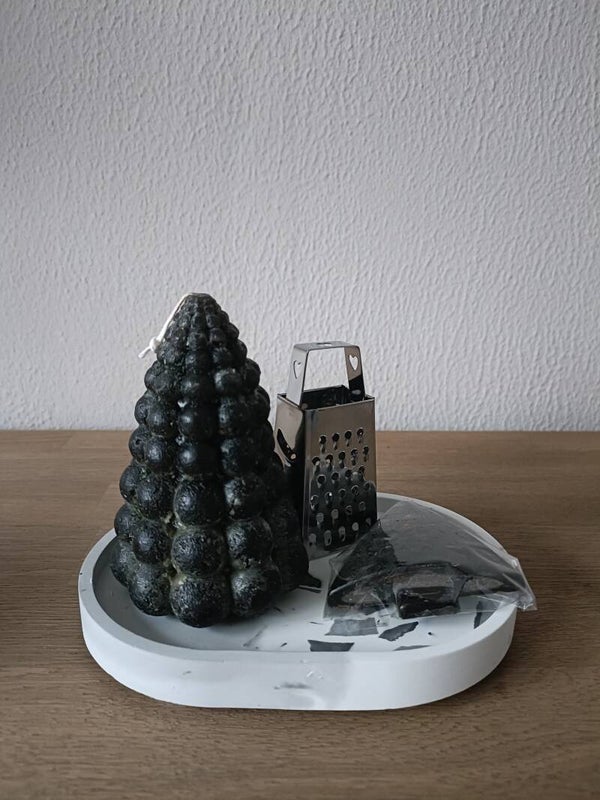 Amber giftset met kaars