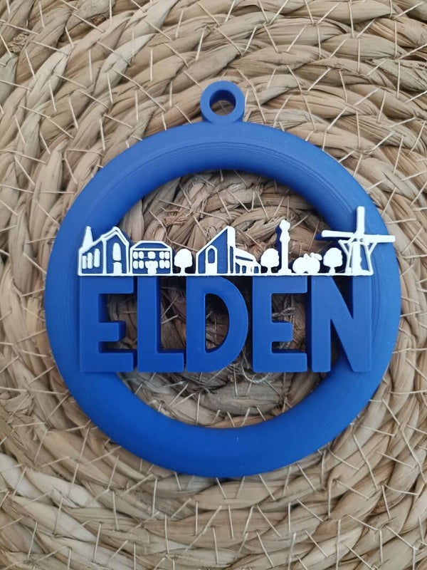 Kersthanger skyline Elden