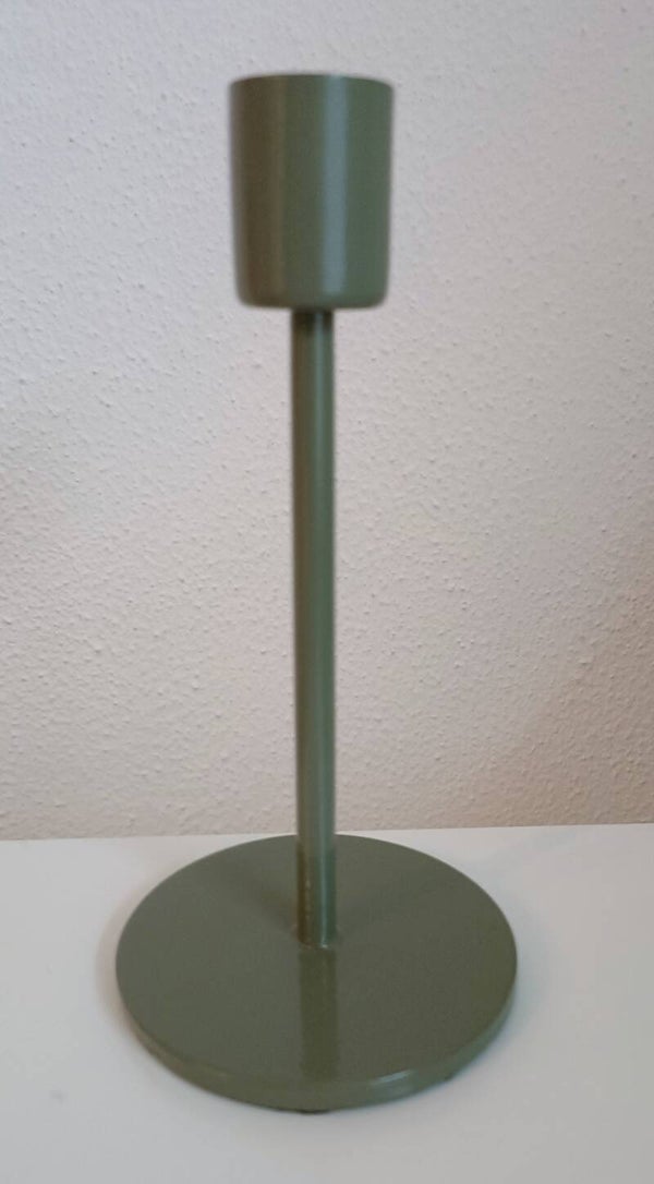 Kandelaar olive hoog
