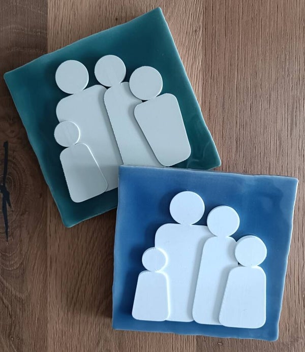 Tegeltje familie
