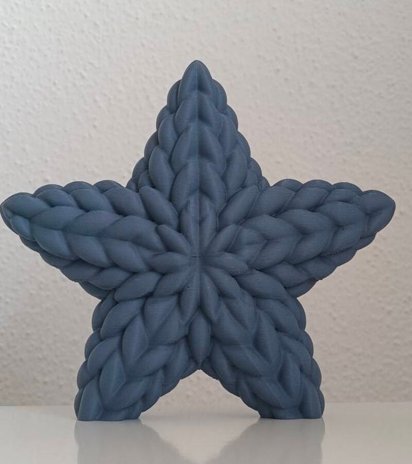 Ster groot blauwgrijs