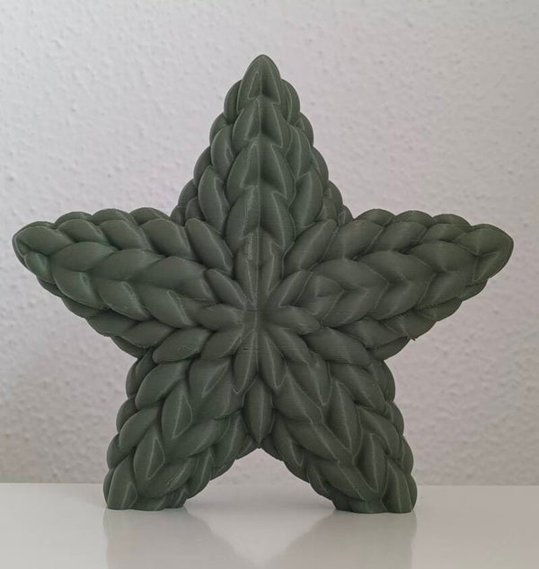 Ster groot olijfgroen