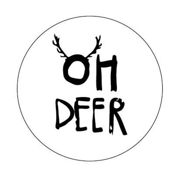 Oh deer onderzetters