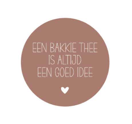 Een bakkie thee