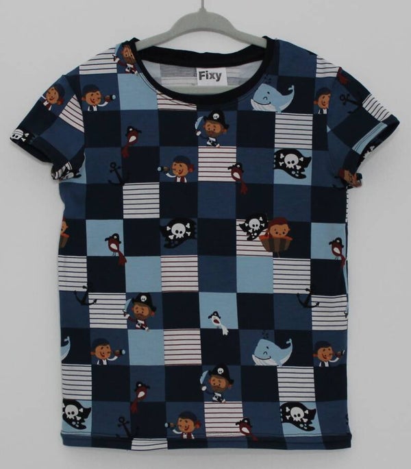 shirt met piraten, M110/116