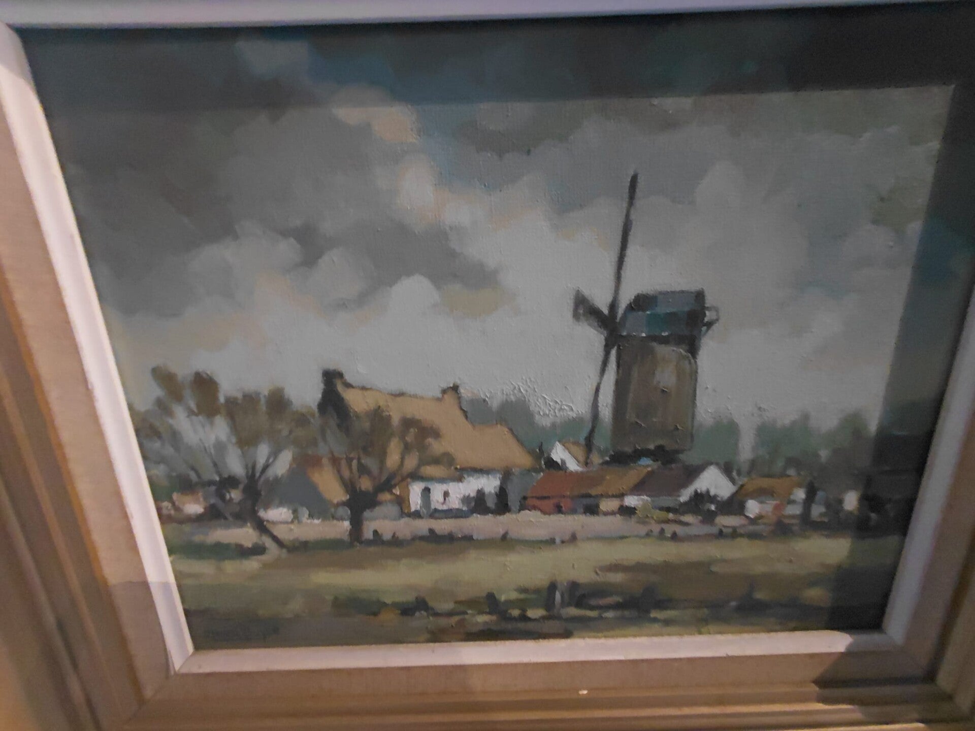 Schilderij van Omer Buyse