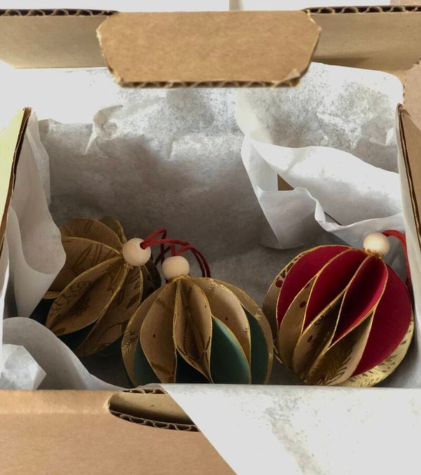 Les origamis de Noël