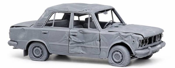 Autowrak Polski Fiat 125p (Schaal 1-87) – Realistisch 3D-Geprint 3035
