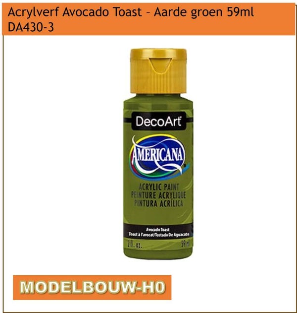 Acrylverf Avocado Toast – Aarde groen 59ml DA430-3